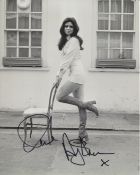 1960's pop star Ayshea Brough. Sixties pop star and actress Ayshea Brough signed 8x10 photo. Good