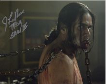 Blowout Sale! Saw II J. La Rose hand signed 10x8 photo. This beautiful hand signed photo depicts J