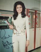 Ayshea Brough signed 8x10 photo from the 1970's TV Science Fiction series U.F.O. Brough was also a