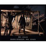 Blowout Sale! Mr. Jones Mark Steger hand signed 10x8 photo. This beautiful hand signed photo depicts