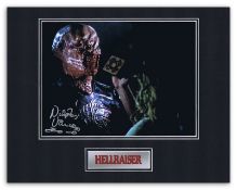 Stunning Display! Hellraiser Nicholas Vince hand signed professionally mounted display. This