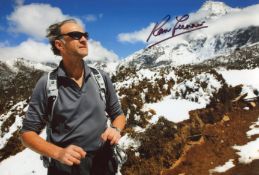 Ranulph Fiennes. 8x12 inch photo signed by adventurer and explorer Sir Ranulph Fiennes. Good
