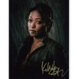 Blowout Sale! Z Nation Kellita Smith hand signed 10x8 photo. This beautiful hand-signed photo