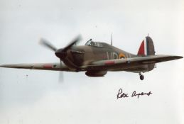 Battle of Britain. 8x12 photo signed by Peter Ayerst who joined the RAF in 1938, and was posted to