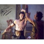 Blowout Sale! Spartacus Stephen Dunlevy hand signed 10x8 photo. This beautiful hand signed photo