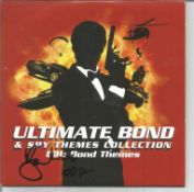 Roger Moore James Bond signed Ultimate Bond Themes CD cover; CD included. Good Condition. All signed