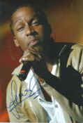 Music Lemar 12x8 signed colour photo. Lemar Obika (born 4 April 1978), professionally known simply