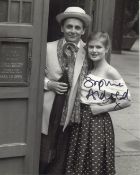 Doctor Who 8x10 inch photo scene signed by actress Sophie Aldred as Ace. Good Condition. All