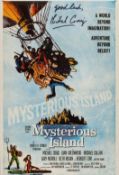 Michael Craig. 8x12 inch Mysterious Island movie photo signed by actor Michael Craig. Good
