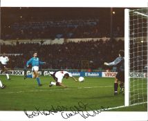 Football Carlton Palmer 10x8 signed colour photo pictured in action for England. Carlton Lloyd