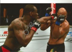 UFC Ovince Saint Preux 12x8 signed colour photo. Ovince Saint Preux (born April 8, 1983) is a
