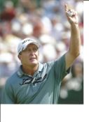 Golf Fred Funk 12x8 signed colour photo of American veteran who played on the PGA Tour now the