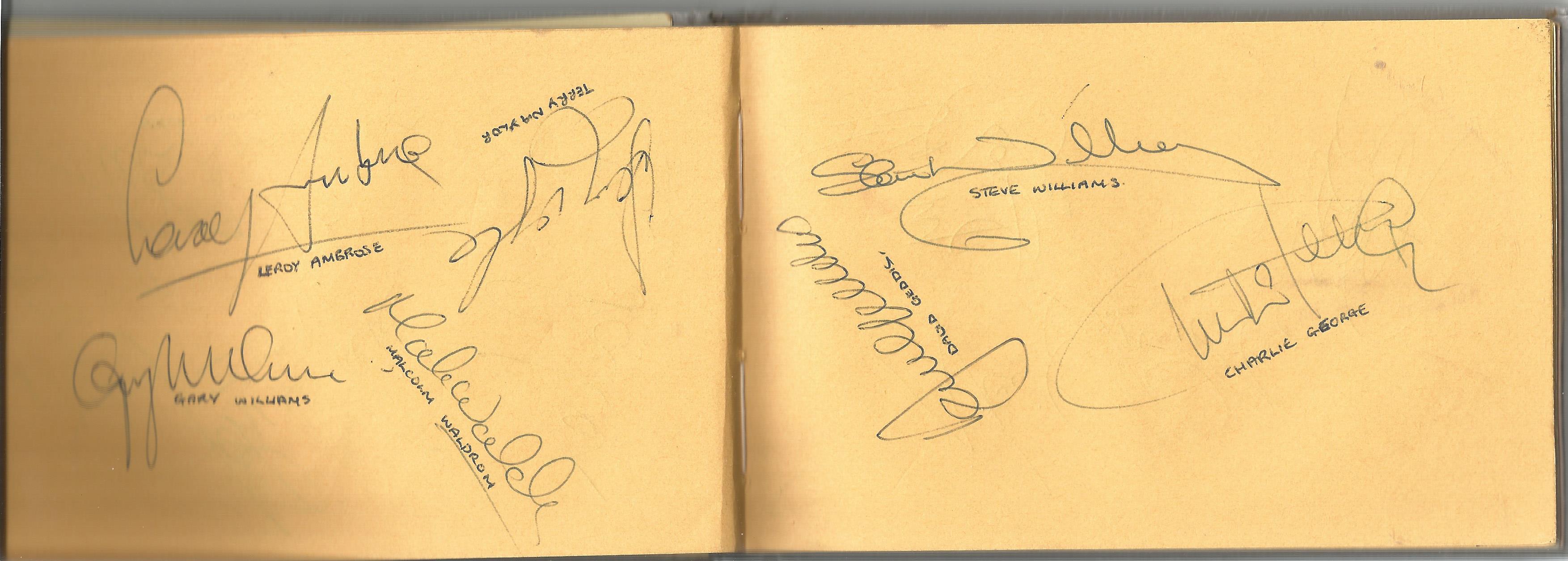 Football and Cricket Legends Autograph book over 150 signatures from some legendary names of the - Image 7 of 8