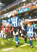 Football Lee Bullen signed 12x8 colour photo pictured while playing for Sheffield Wednesday. Good