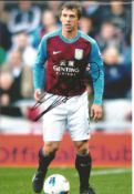 Football Stephen Warnock 12x8 signed colour photo pictured while playing for Aston Villa. Stephen
