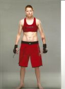 UFC Tonya Evinger 12x8 signed colour photo. Tonya Evinger (born June 4, 1981) is an American mixed