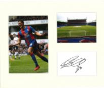 Football Martin Kelly 12x10 mounted signature piece includes two colour photos and a signed album