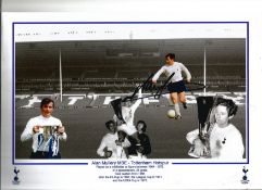 Football Alan Mullery signed 12x8 Tottenham Hotspur montage photo. Alan Patrick Mullery, MBE (born