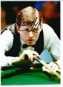 Snooker Steve Davis 12x8 signed colour photo. Steve Davis, OBE (born 22 August 1957) is a retired
