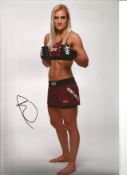 UFC Yana Kunitskaya 12x8 signed colour photo. Yana "Foxy" Kunitskaya (born November 11, 1989) is a