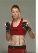 UFC Tonya Evinger 12x8 signed colour photo. Tonya Evinger (born June 4, 1981) is an American mixed