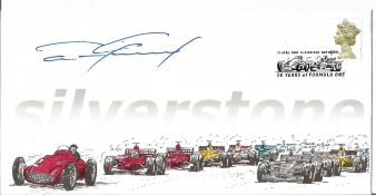 Motor Racing Dan Gurney signed commemorative Silverstone envelope PM 21st April 2000 Silverstone