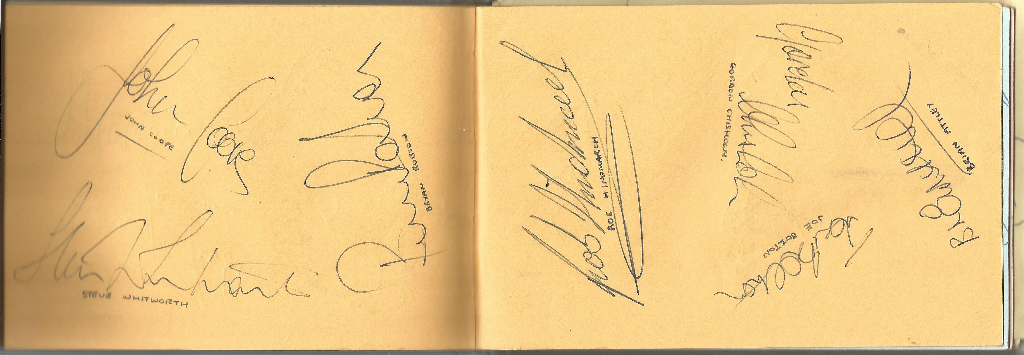 Football and Cricket Legends Autograph book over 150 signatures from some legendary names of the - Image 6 of 8