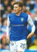 Football Adam Reach signed 12x8 colour photo pictured in action for Sheffield Wednesday. Good