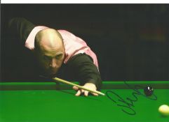 Snooker Joe Perry 12x8 signed colour photo. Good Condition. All signed pieces come with a