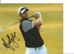 Golf Mathew Southgate 12x8 signed colour photo of the Englishman who plays on the European Tour.