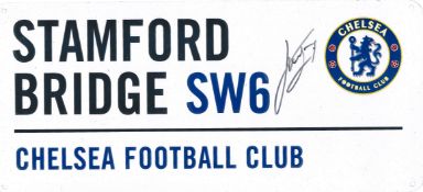 Football Tiemoue Bakayoko signed Stamford Bridge SW6 Chelsea Football Club commemorative metal