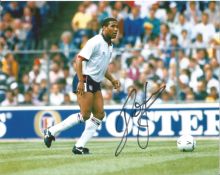 Football John Barnes signed 10x8 colour photo pictured in action for England. John Charles Bryan