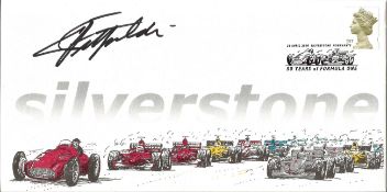 Motor Racing Emerson Fittipaldi signed commemorative Silverstone envelope PM 21st April 2000