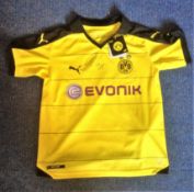 Football Mats Hummels signed Borussia Dortmund extra small football shirt. Mats Julian Hummels (born