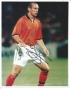 Football Jaap Stam 10x8 signed colour photo pictured in action for Holland. Jakob "Jaap" Stam ( born