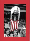 Football Bobby Kerr signed 16x12 mounted colourised photo pictured with the FA Cup after Sunderlands