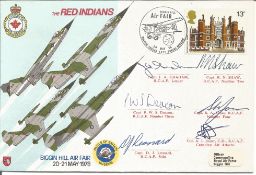 The Red Indians signed Biggin Hill Air Fair 20-21 May 1978 FDC No. 618 of 995. Flown from RAF