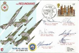 The Red Indians Biggin Hill Air Fair 20-21 May 1978 signed FDC No. 322 of 995 date stamp 21 May