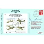 Wing Commander Christopher Frederick Currant DSO, DFC signed Air Transport Auxiliary flown FDC