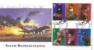 Wyn Davis 21sqn signed Salem Representative cover. Good conditon. We combine postage on multiple
