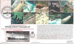 Operation Paraquat unsigned official NAVY FDC 20th Anniversary of the Invasion and Liberation of