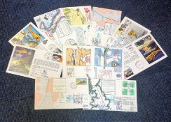 Aviation collection 11 signed flown FDCs dating back to 1984 includes RAF Participation in the World