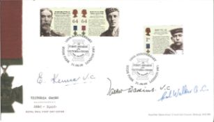 Victoria Cross 1856 - 2006 signed FDC date stamp 21st September 2006 Hyde Park London S. W. 1.