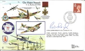 The Major Assault 9-12 August 1940 signed RAF cover No 1014 of 1100. Signed by Wing Commander R.