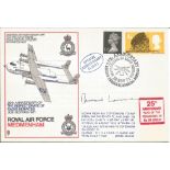 Bernard Lovell signed flown RAF Medmenham 25th Anniversary of The Inspectorate of Radio Services