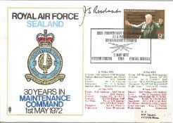Royal air Force Sealand 30 Years in Maintenance Command 1st May 1972 signed FDC No 144 of 500.