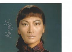 Star Wars actress Kamay Lau signed 10x8 inch colour photo. Good Condition. All autographs are