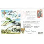 Lewis Golden OBE signed flown De Ontsnapping Uit De Slag Om Arnhem FDC No 29 of 95. Flown in