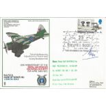 Signed flown 25th Anniversary of the Royal Air Forces Escaping Society 25th April 1945-1970 FDC.