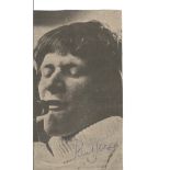 Paul Jones signed black and white photo. Good Condition. All autographs are genuine hand signed